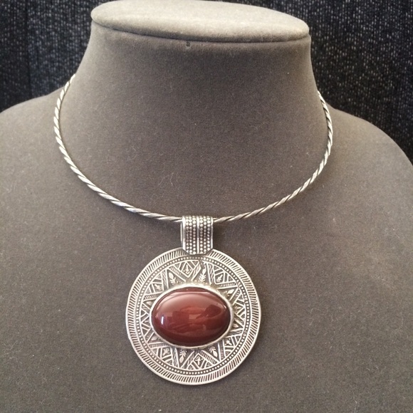 Beautiful genuine silver necklace from Egypt - Picture 1 of 8